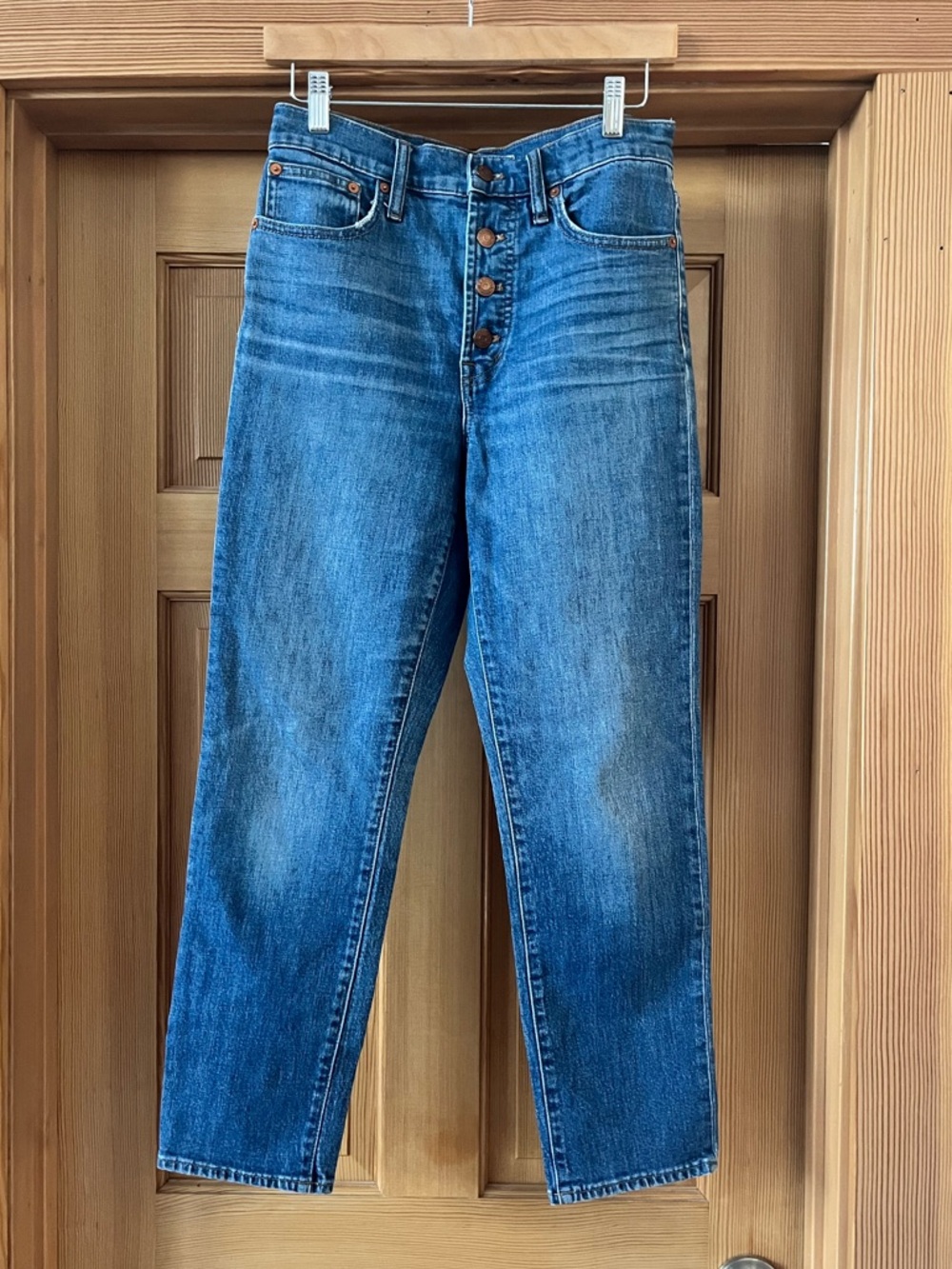 Madewell Perfect Vintage Crop Jeans Button Fly size 26